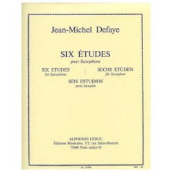 6 Etudes pour saxophone