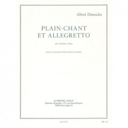 Plain Chant et allegretto