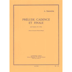 Prelude Cadence et Finale