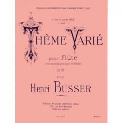 Thème varié Op. 68