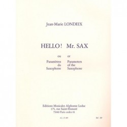 Hello Mr Sax ! Les...