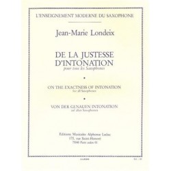 De La Justesse D'Intonation