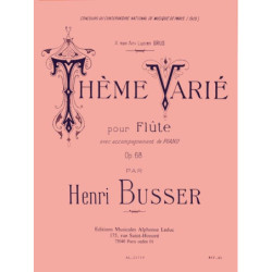 Thème varié Op. 68