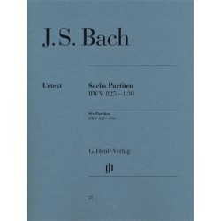 Six Partitas Bwv 825-830