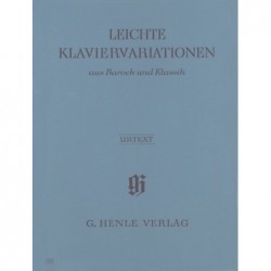 Leichte Klaviervariationen