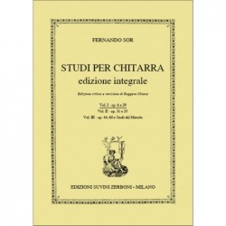 Studi per Chitarra vol 1 op...