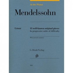 At the piano : Mendelssohn