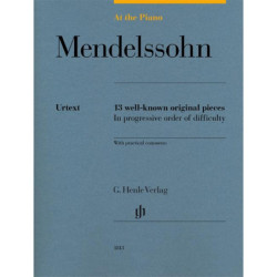 At the piano : Mendelssohn