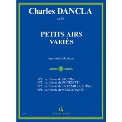 Petits airs vairés Op.89