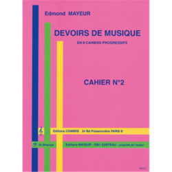 Devoirs de Musique - Cahier...