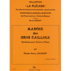 Marche des gros cailloux