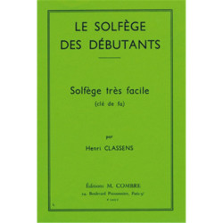 Solfède très facile - clé...