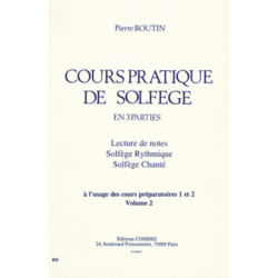 Cours pratique de solfège...