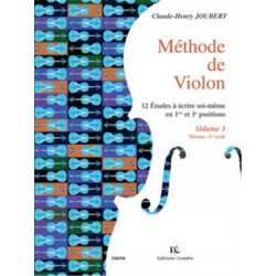 Méthode de Violon Vol. 3