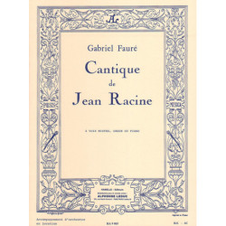 Cantique de Jean Racine