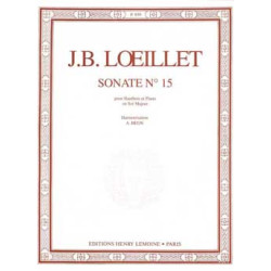 Sonate n°15 en sol Majeur