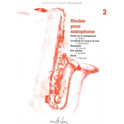 Etudes pour saxophone 2