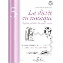 La dictée en musique vol 5...