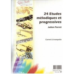 24 Etudes mélodiques et...