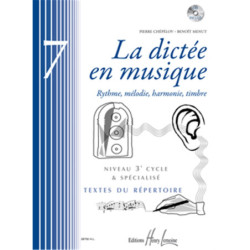 La dictée en musique Vol. 7...