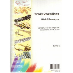 Trois vocalises