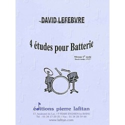 4 Etudes pour Batterie