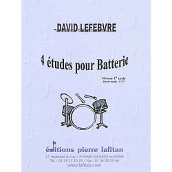 4 Etudes pour Batterie