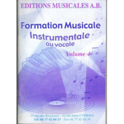 Livre de formation musicale...