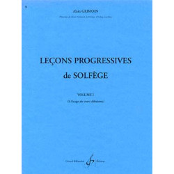 Leçons progressives de solfège