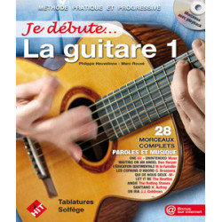 Je débute la guitare...