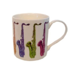 Mug, saxophone