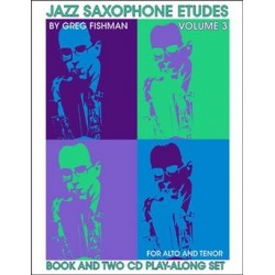 Jazz Saxophone Etudes Volume 3