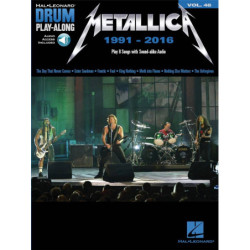 METALLICA: 1991-2016 drum...