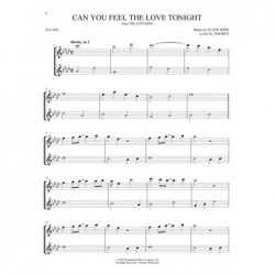 Disney Song for two clarinets