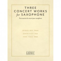 Trois uvres de concert