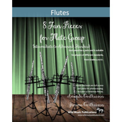 8 fun pieces for flute group