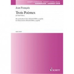 Trois poèmes de Paul Valery