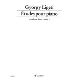 Etudes pour piano troisième...