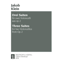 Trois suites Op. 2