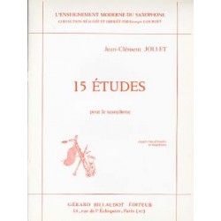 15 Etudes pour saxophone