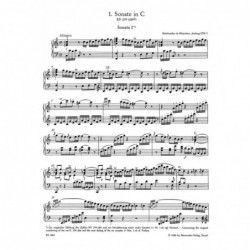 Sonates pour Piano Volume 1