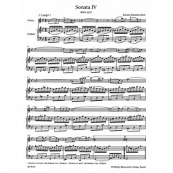 6 Sonates Bwv 1014-1019...