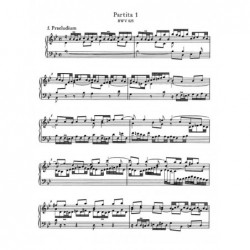 Six Partitas Bwv 825-830