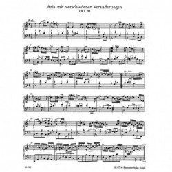 Variations Goldberg Bwv 988