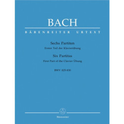 Six Partitas Bwv 825-830