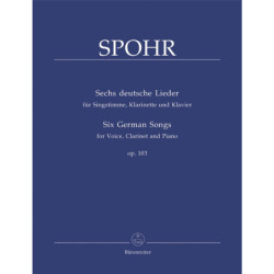 Sechs Deutsche Lieder Op. 103