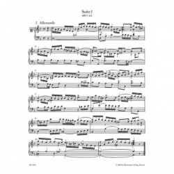 Six suites françaises Bwv...