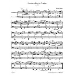 15 Etudes Mélodiques -...