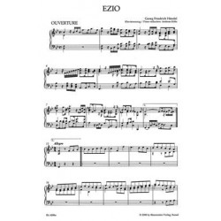 Ezio Hwv 29 (voix et piano)