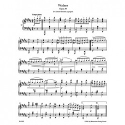 Valses Op.39